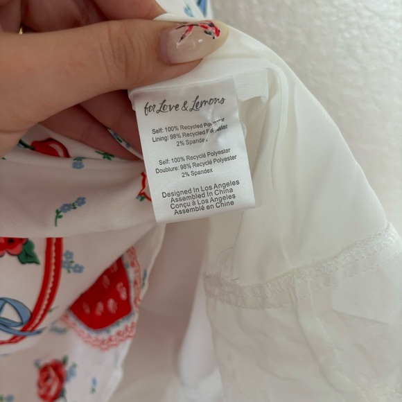 For love and lemons daisy mae mini dress sz XS - Picture 5 of 7